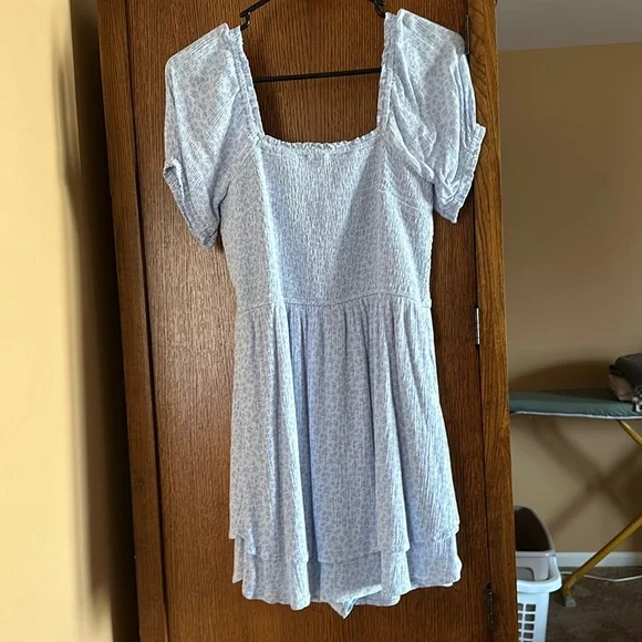 Hollister | Dresses | Hollister Blue On Blue Floral Dress M With Lined Shorts Inside | Poshmark Hollister | Dresses | Hollister Blue On Blue Floral Dress M With Lined Shorts Inside | Poshmark